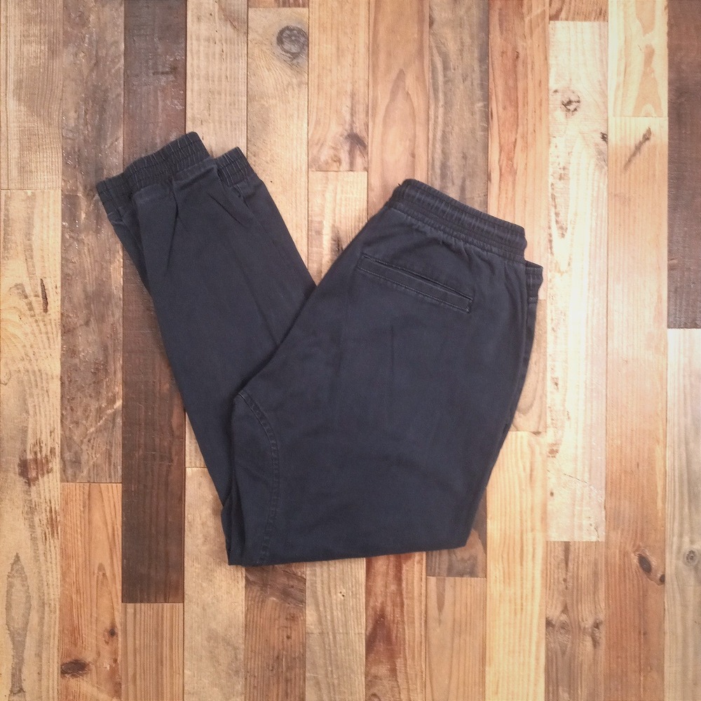 Refinery Republic Mens XL Navy Blue Cotton Blend Elastic Waist Jogger Pants‎